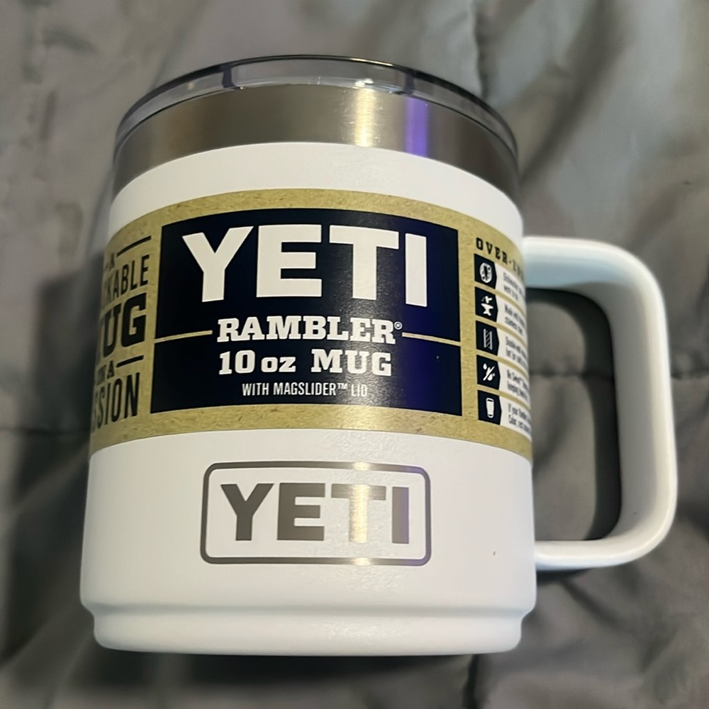 Yeti Mug 10oz White new with tags unused